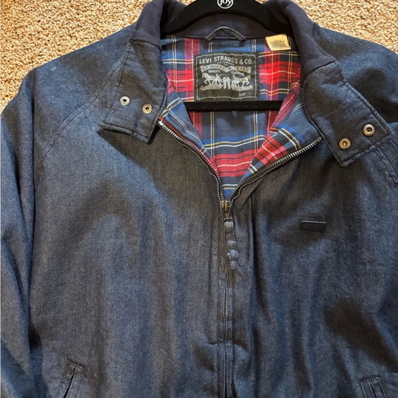 Levi's Dark Blue Lightweight Jacket - Picture 3 of 3